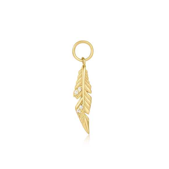 Ania Haie Gold Feather Earring Charm EC052-02G