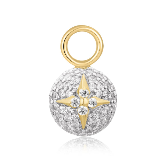 Ania Haie Gold Pave Star Sphere Earring Charm EC052-04T