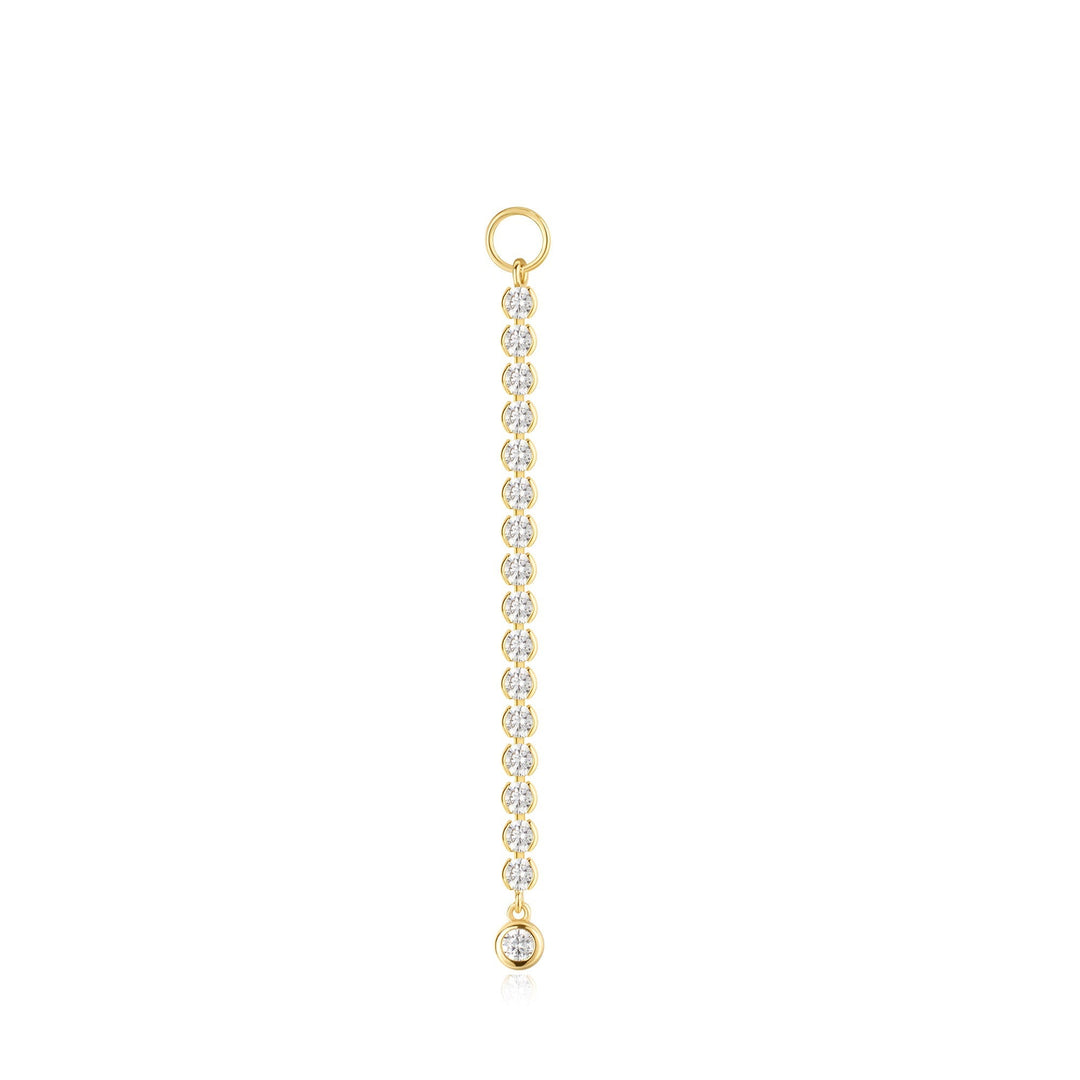 Ania Haie Gold Row Bezel Earring Charm EC060-07G