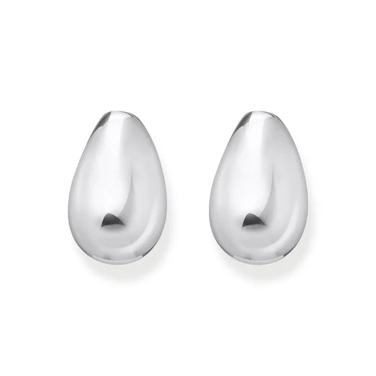 THOMAS SABO EAR STUDS in Drop Shape Silver TH2308