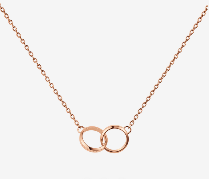 DANIEL WELLINGTON Elan Unity Necklace Rose Gold DW00400166