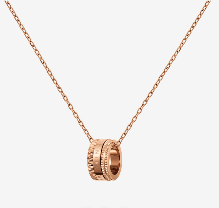 DANIEL WELLINGTON Elevation Necklace Rose Gold DW00400194