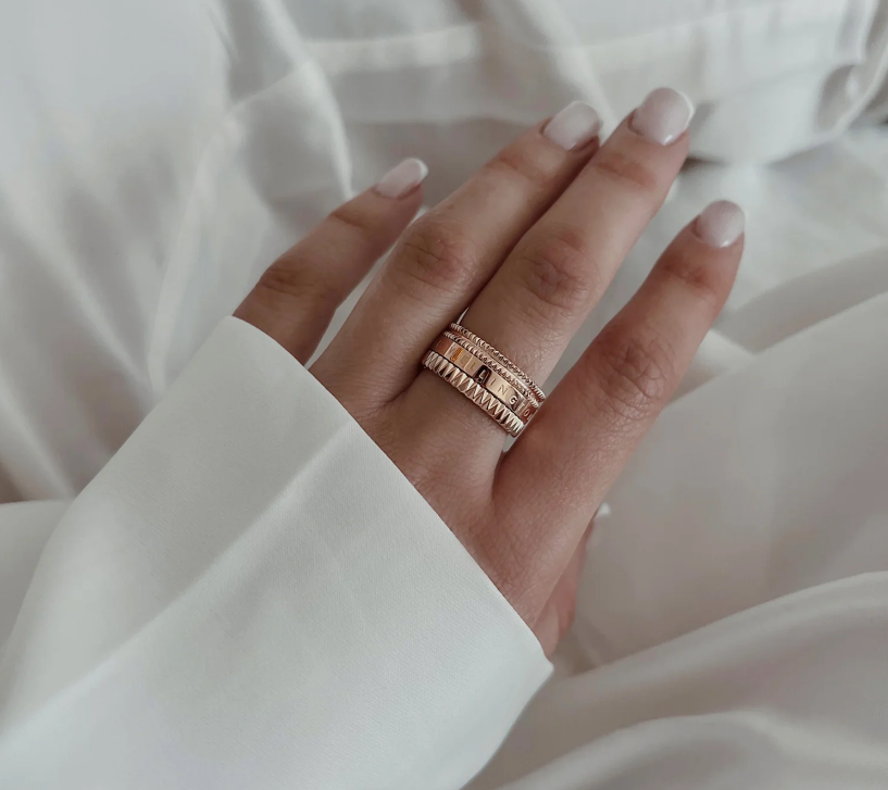 DANIEL WELLINGTON Elevation Ring Rose Gold