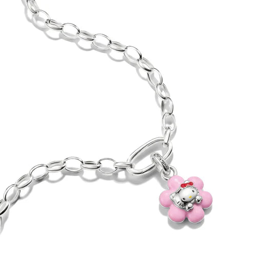 THOMAS SABO Hello Kitty Charm Pink Flower CCC1358