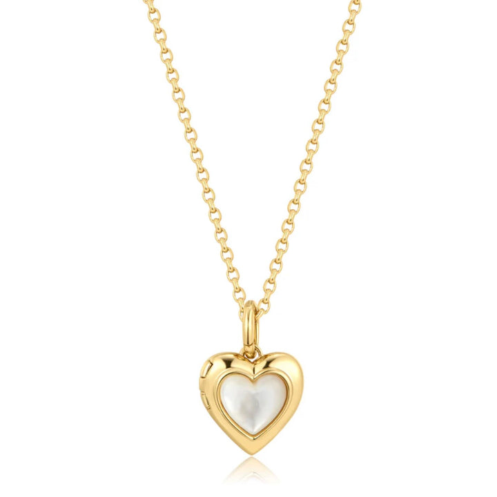 Ania Haie Gold Heart Locket Necklace Limited Edition N099-06G