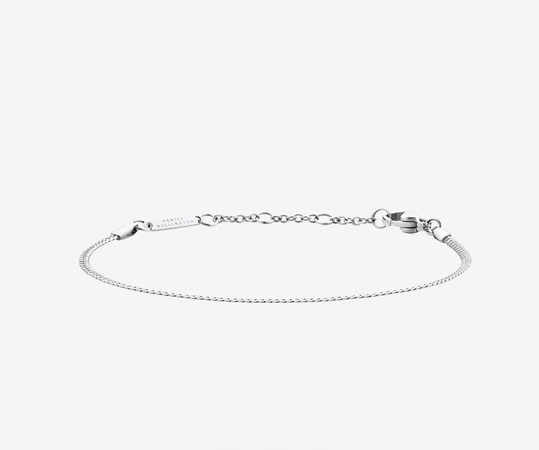 DANIEL WELLINGTON Flat Chain Bracelet Silver DW00400540