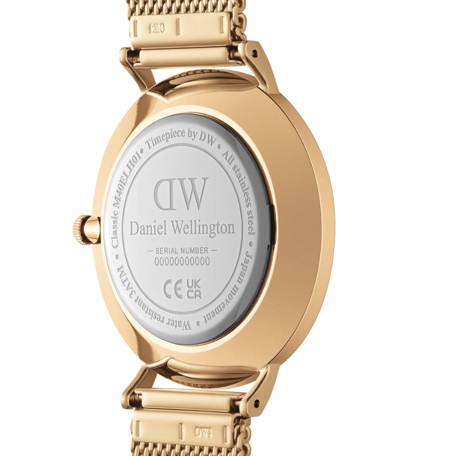 Daniel Wellington Classic Multi-Eye 40 Evergold G Onyx Watch