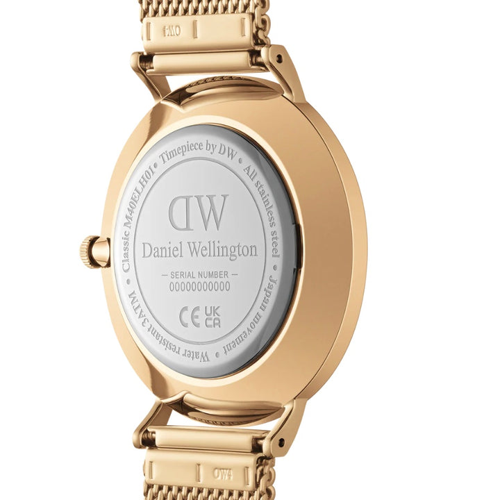 Daniel Wellington Classic Multi-Eye 40 Evergold G Onyx Watch