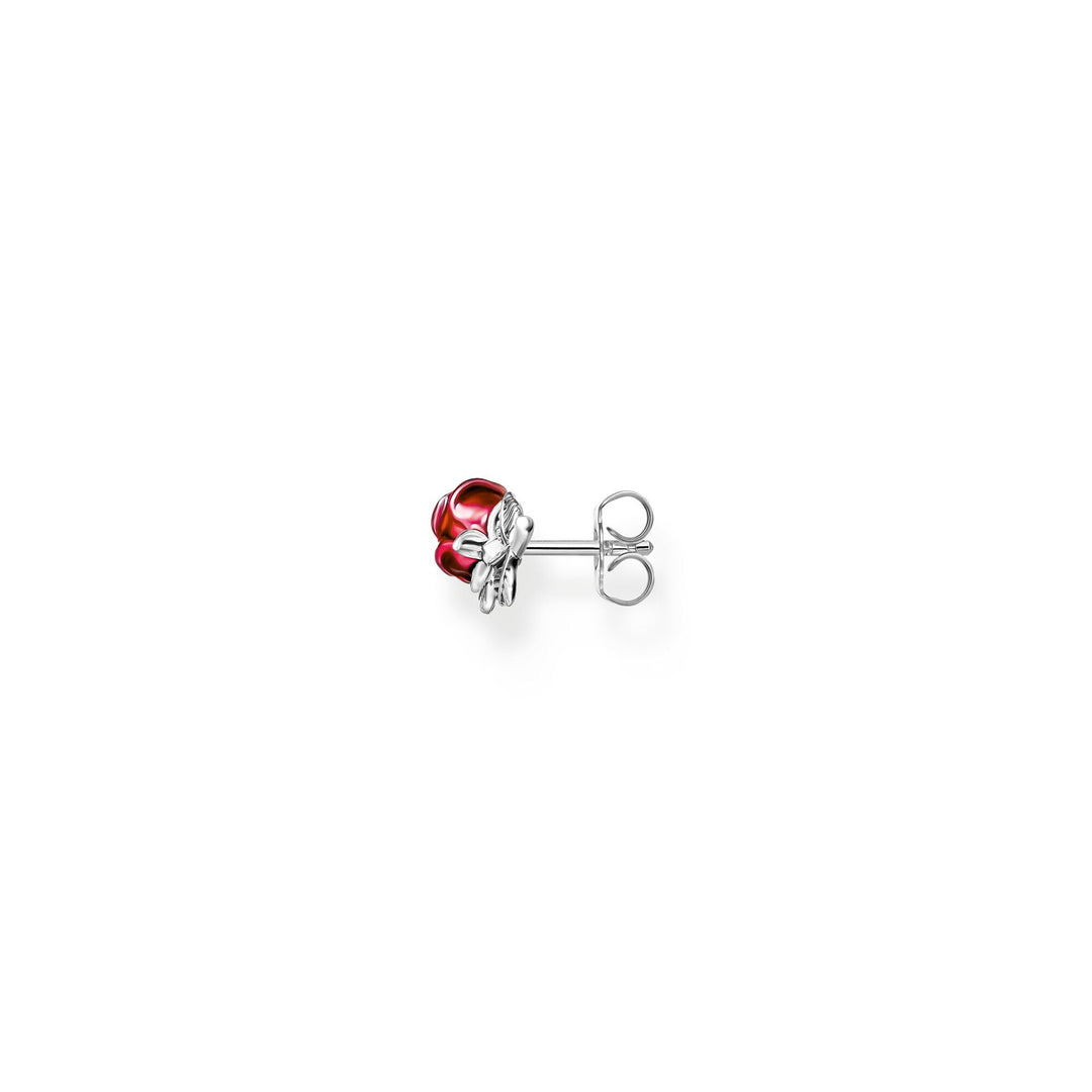 THOMAS SABO Romance Ear studs Red Roses TH2314