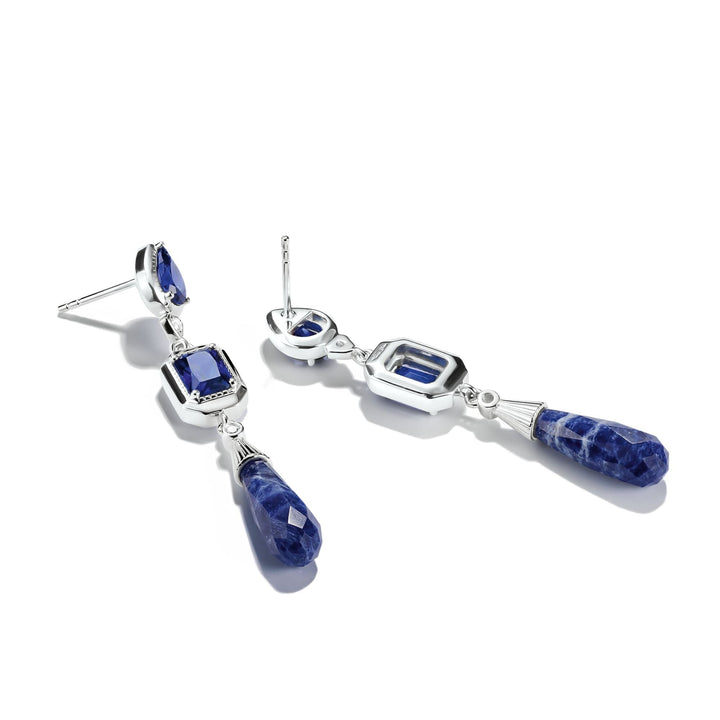 THOMAS SABO Earrings with Stones TH2332BLU