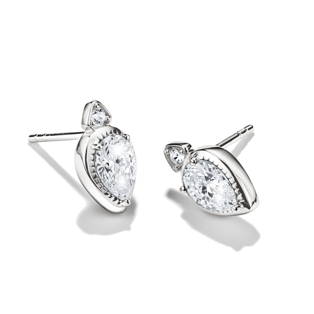 THOMAS SABO Ear Studs with Zirconia in Teardrop Shape TH2333