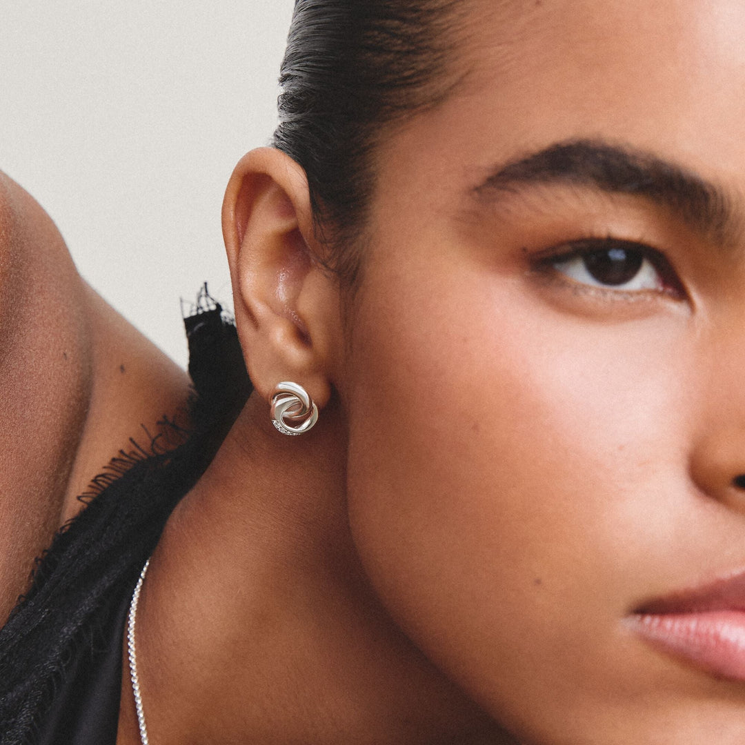 THOMAS SABO Ear studs Together with zirconia TH2352