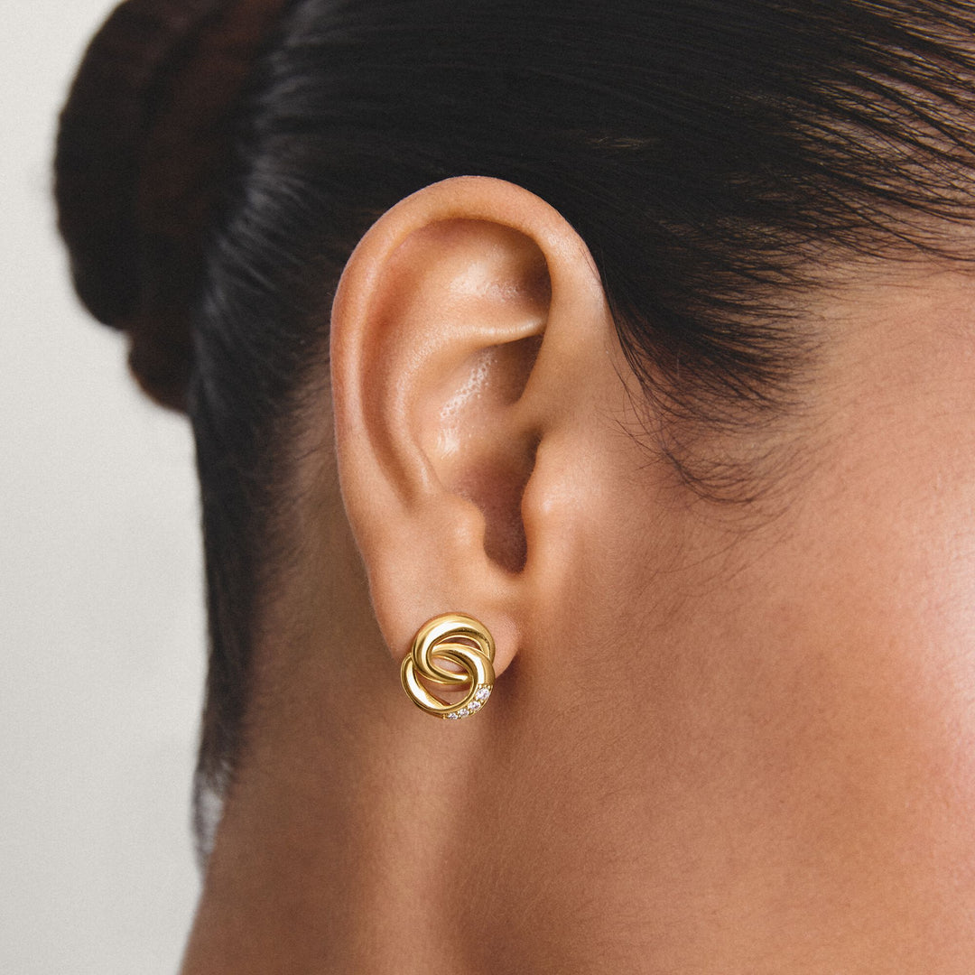 THOMAS SABO Ear studs Together with zirconia TH2352MY