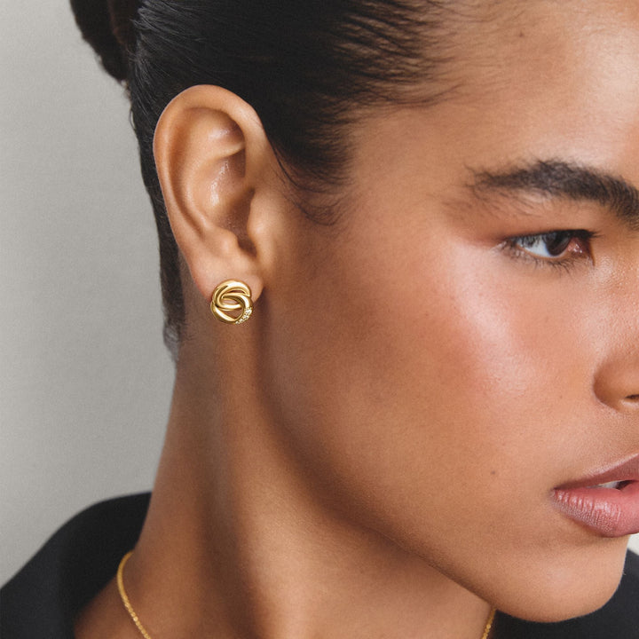 THOMAS SABO Ear studs Together with zirconia TH2352MY