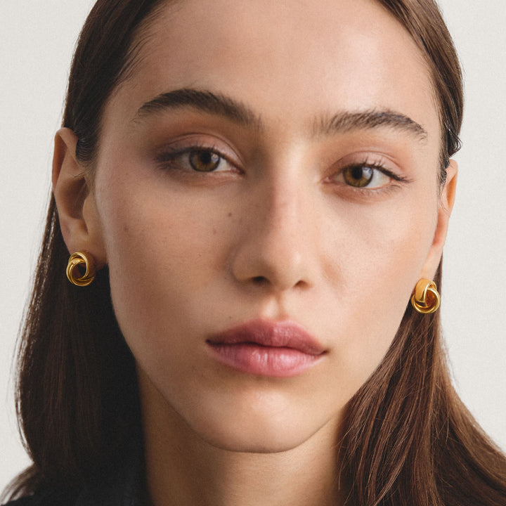 THOMAS SABO Earrings in knot shape TH2358MY