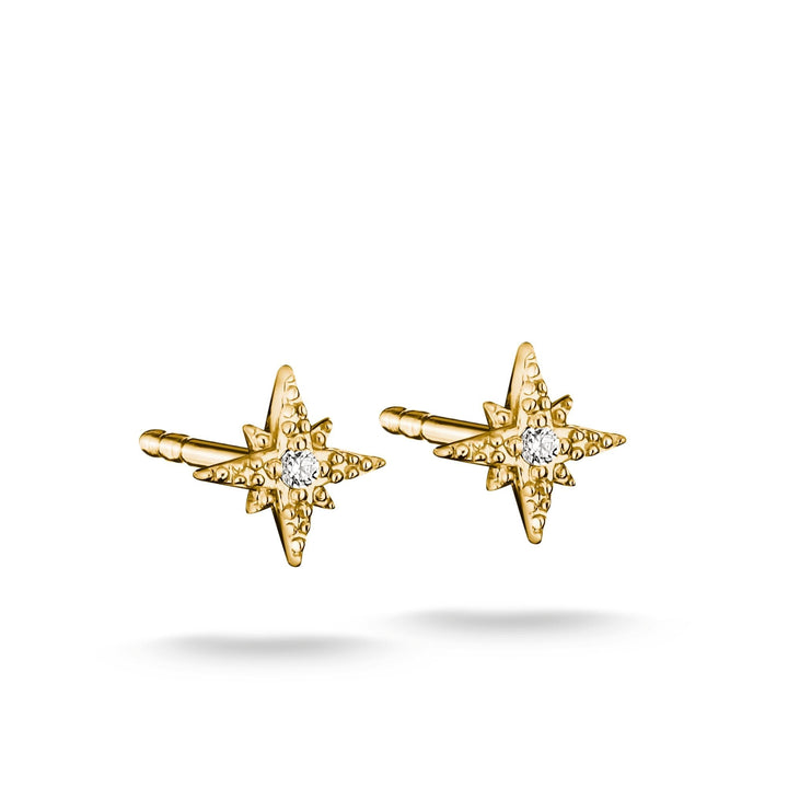 Thomas Sabo Stud earrings star with zirconia TH2370MY