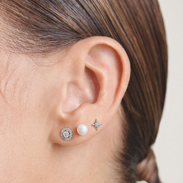 Thomas Sabo Pearl stud earrings TH2373