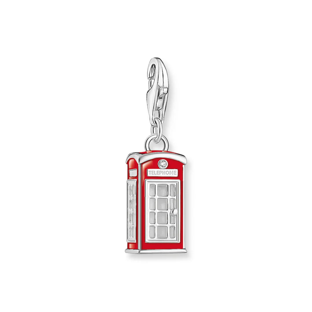 THOMAS SABO Charm Pendant London Telephone Box CC2120