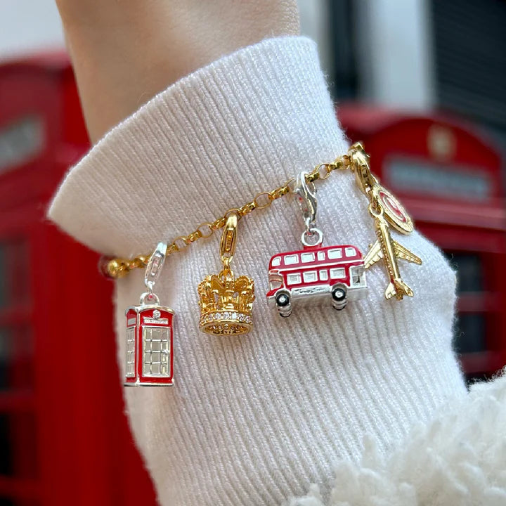 THOMAS SABO Charm Pendant London Crown Gold