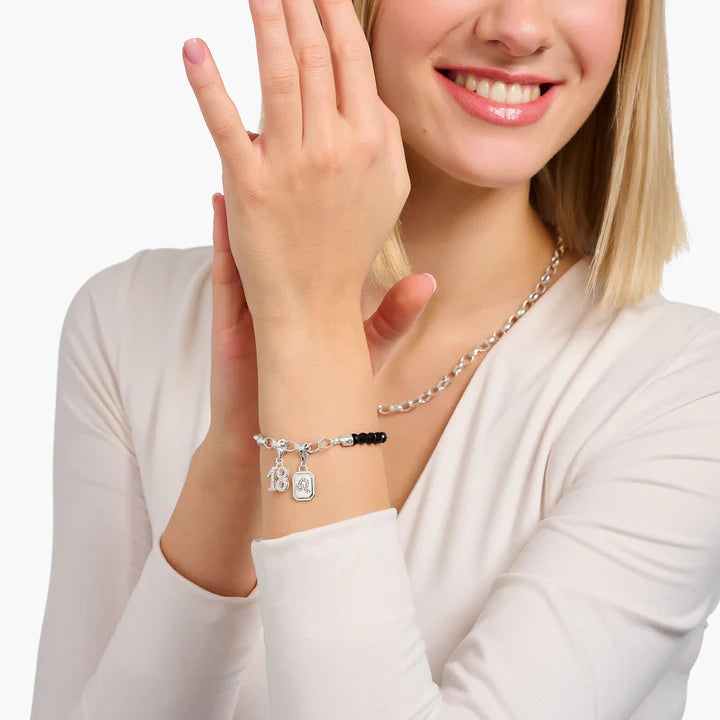 THOMAS SABO Charm Pendant Cancer Zodiac Sign Silver