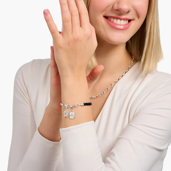 THOMAS SABO Member Charm Bracelet with Charmista Disc Silver