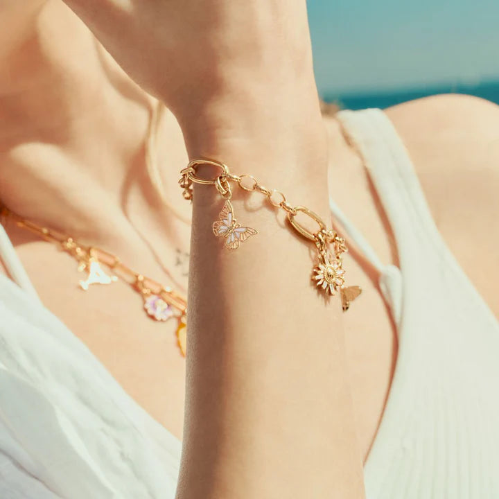 THOMAS SABO Connect Charm butterfly Gold