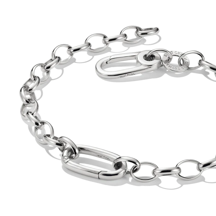 THOMAS SABO Charm bracelet with Connect link Silver