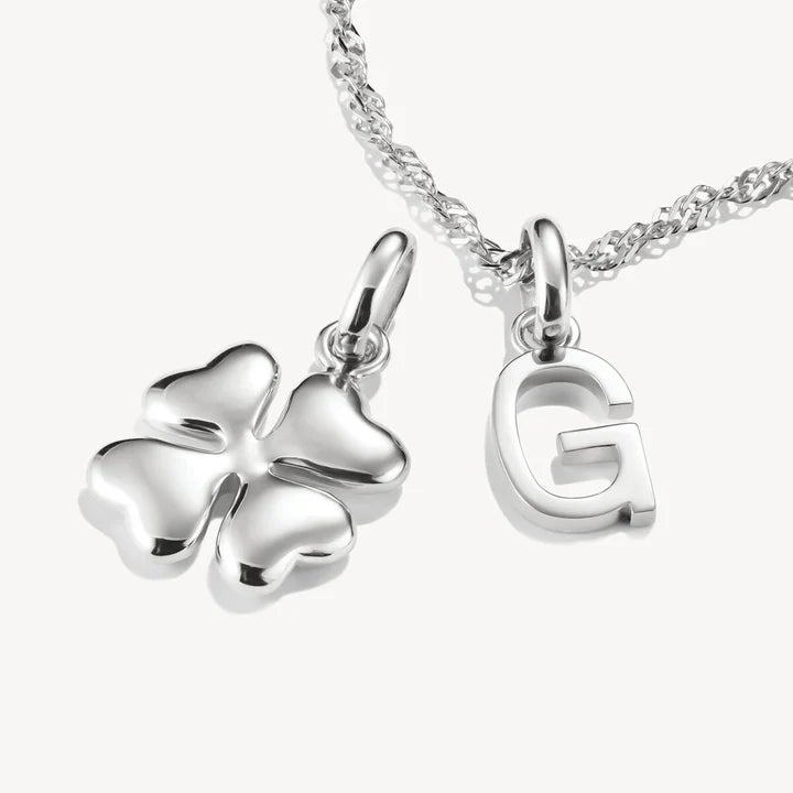THOMAS SABO Connect Charm lucky clover in 3D