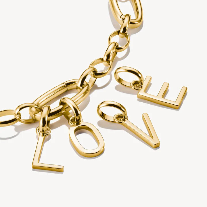 THOMAS SABO Connect Charm letter L Gold