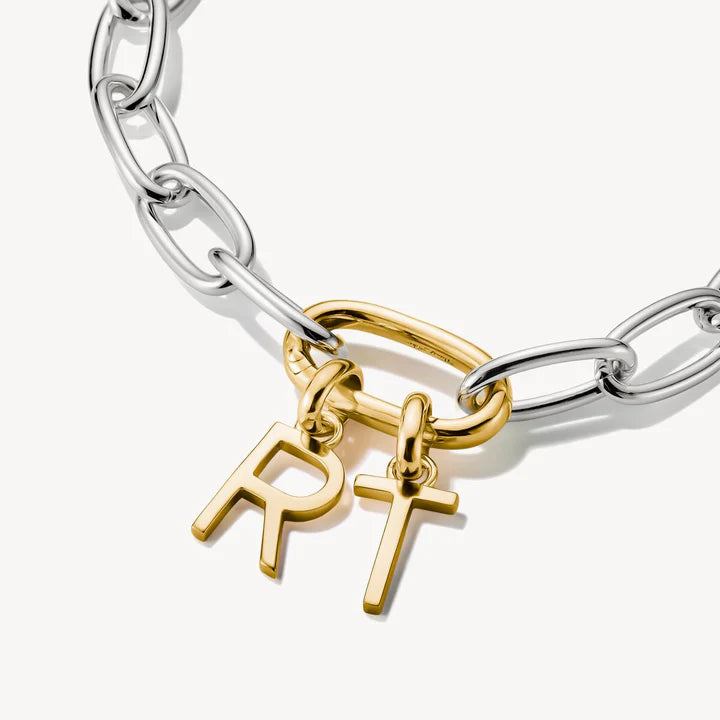 THOMAS SABO Connect Charm letter T Gold