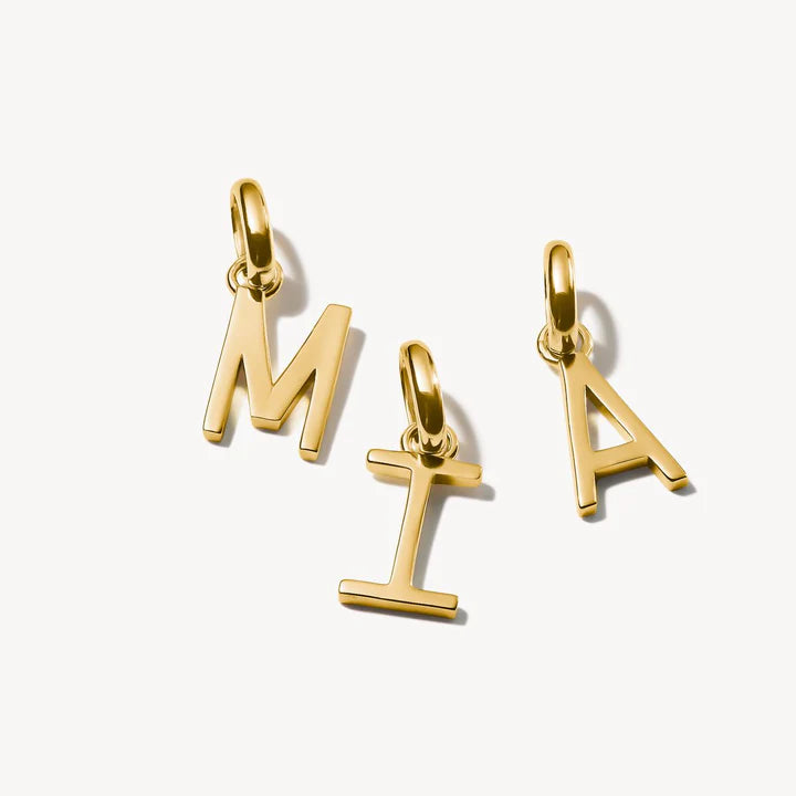 THOMAS SABO Connect Charm letter A Gold