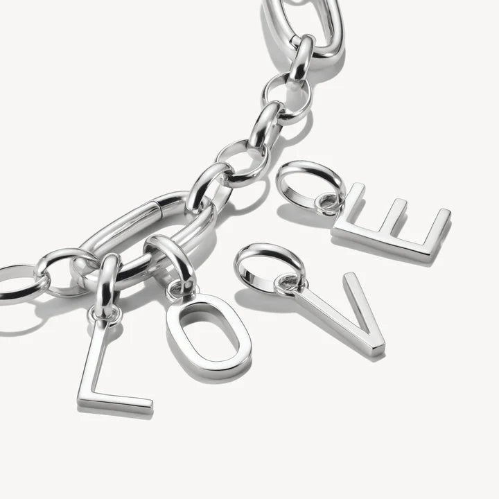THOMAS SABO Connect Charm letter O Silver