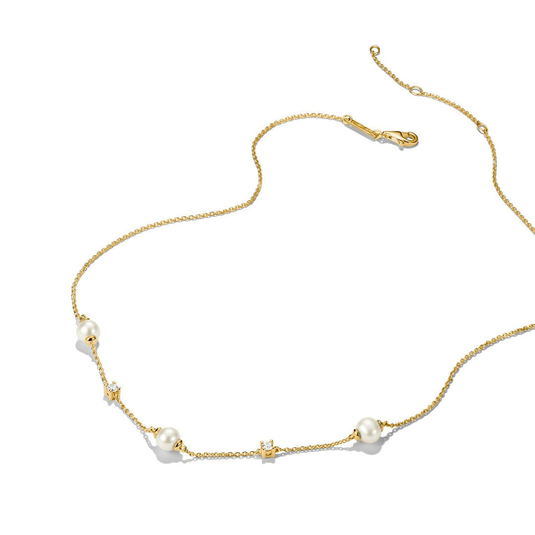 THOMAS SABO Chain with pearls and zirconia TKE2120MY