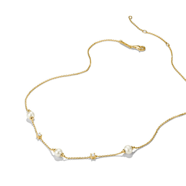 THOMAS SABO Chain with pearls and zirconia TKE2120MY
