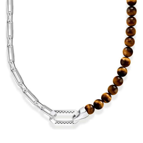THOMAS SABO Necklace with Brown Beads TKE2179TI