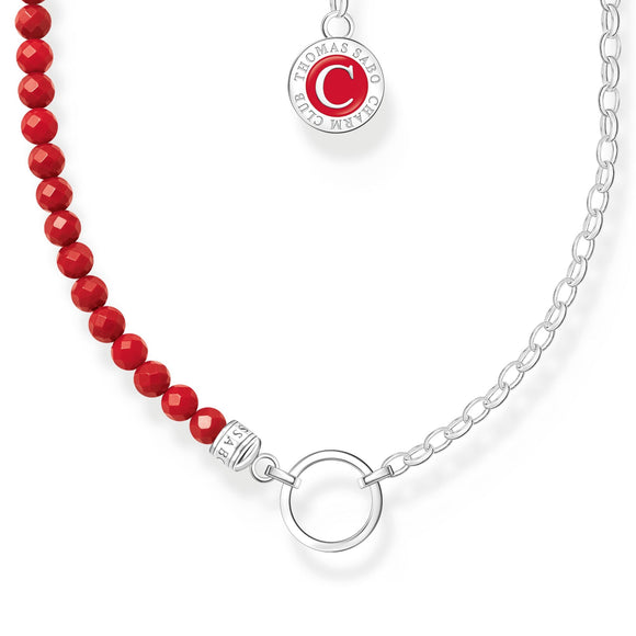 THOMAS SABO Member Charm Necklace with Red Beads TKE2190RE