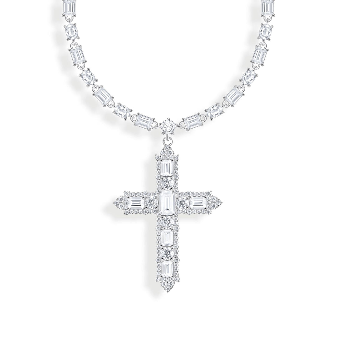 THOMAS SABO Necklace with cross pendant and zirconia TKE2270CZ