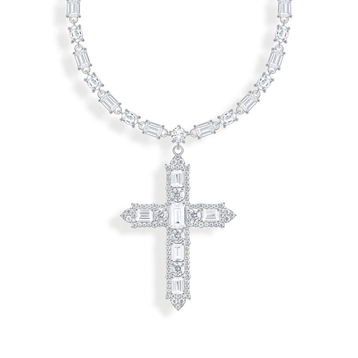 THOMAS SABO Necklace with cross pendant and zirconia TKE2270CZ