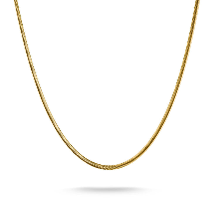 Thomas Sabo Gold-Tone Stainless Steel Snake Chain Necklace 4mm TKE2275SY