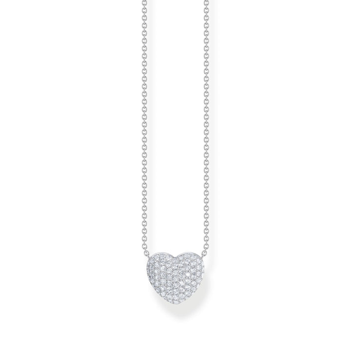 THOMAS SABO Necklace with heart pendant and white zirconia TKE2277