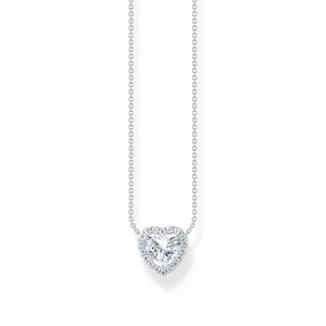 THOMAS SABO Necklace with heart-shaped halo pendant TKE2280