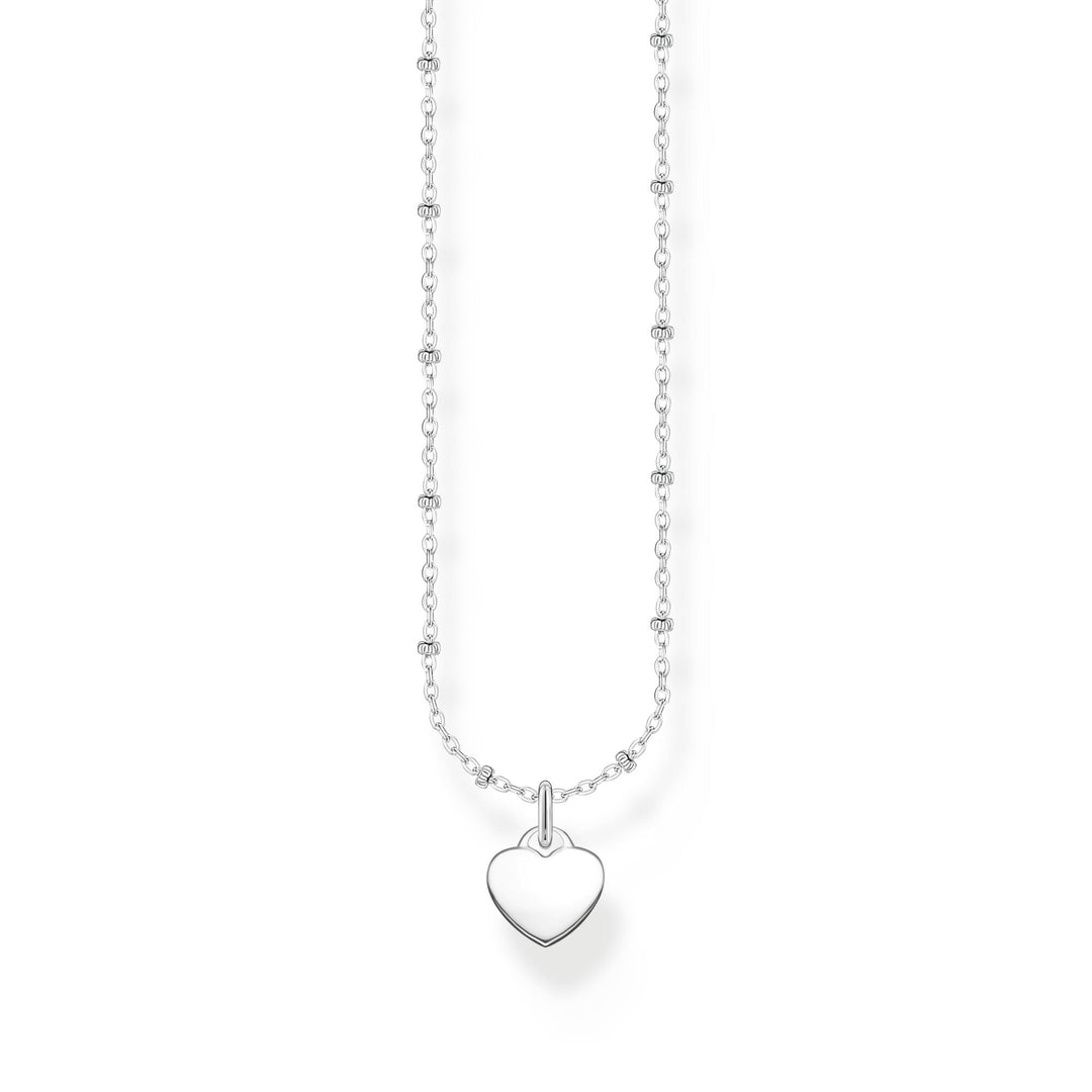 THOMAS SABO Silver necklace with heart pendant TKE2287