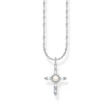 THOMAS SABO Romance Necklace with white cross pendant TKE2296WH