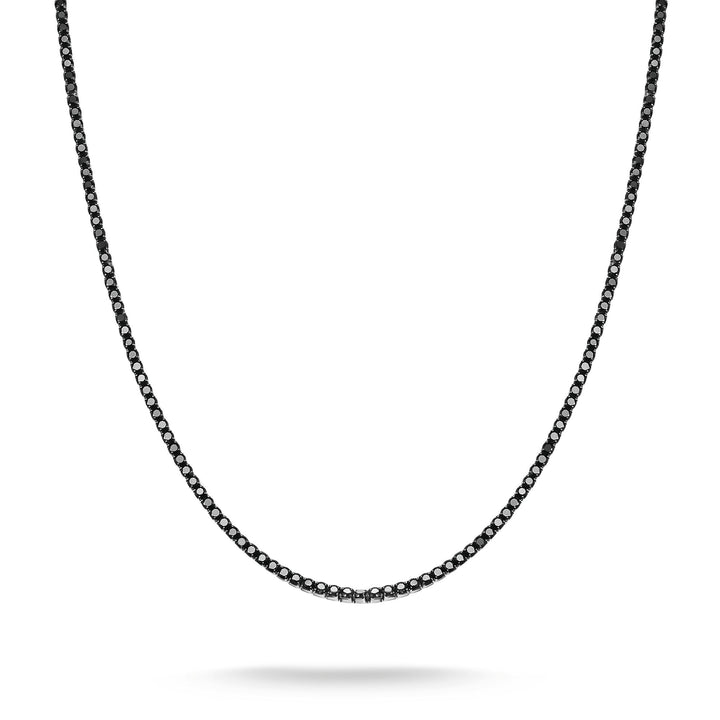 THOMAS SABO Tennis Necklace Sparkling Black with Zirconia Stones TKE2303BCZ