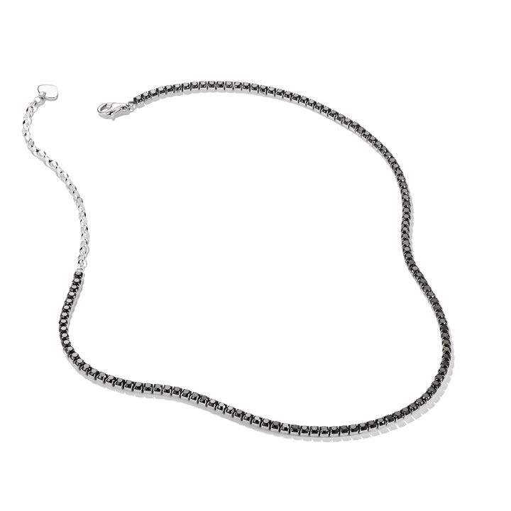THOMAS SABO Tennis Necklace Sparkling Black with Zirconia Stones TKE2303BCZ