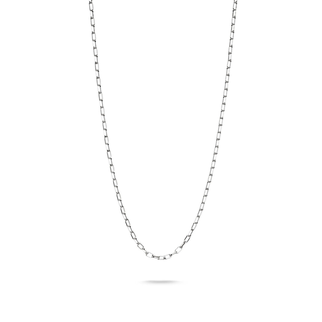 Thomas Sabo Silver-Plated Paperclip Chain Necklace 2.3mm