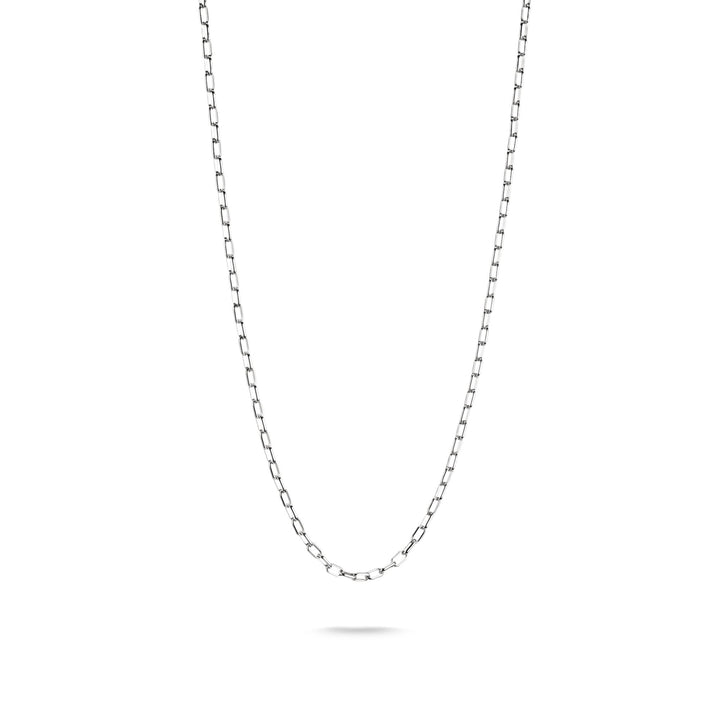 Thomas Sabo Silver-Plated Paperclip Chain Necklace 2.3mm