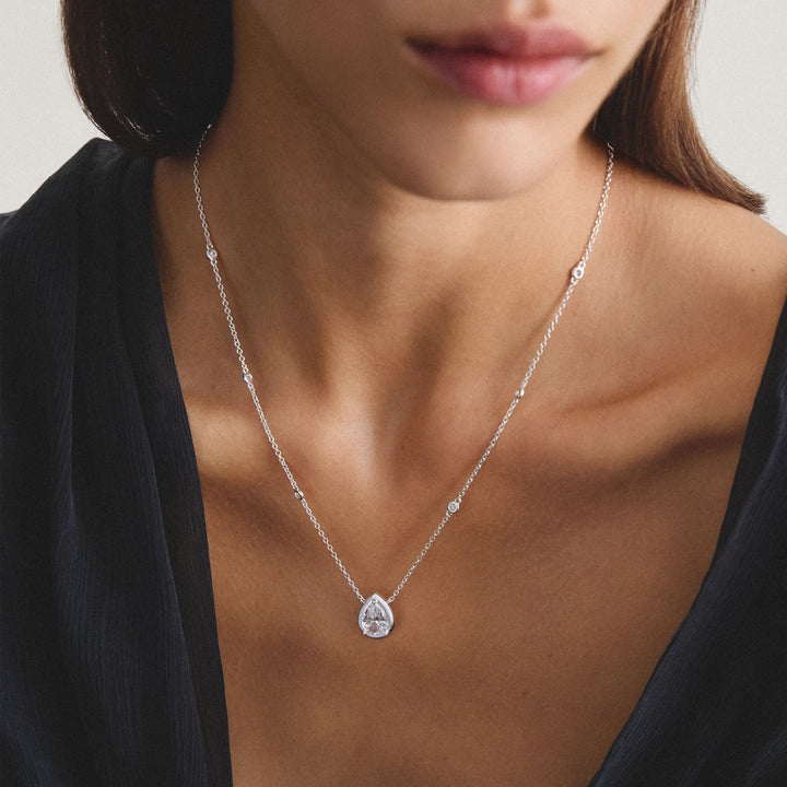 THOMAS SABO Chain with Zirconia in Teardrop Shape TKE2331