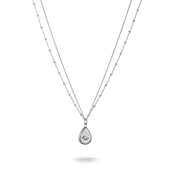 THOMAS SABO Double Necklace with Zirconia Eye TKE2333