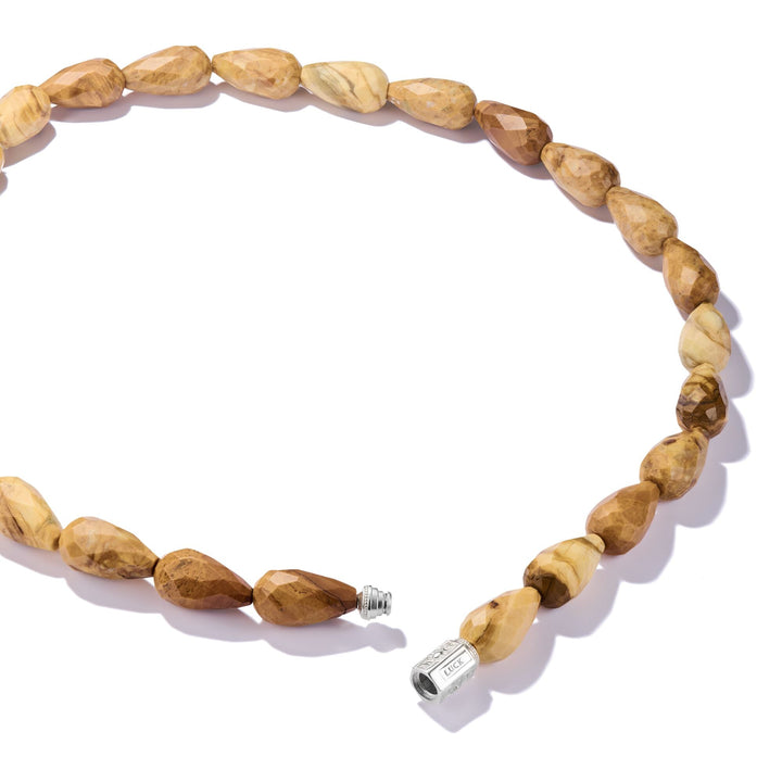 THOMAS SABO Elyndra Necklace with Yellow Jasper Beads TKE2336JA